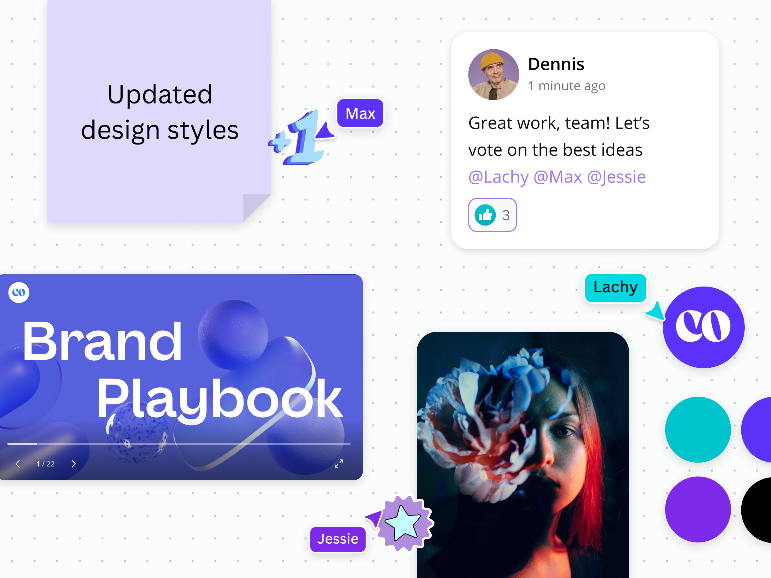 Collaborate in real-time with your team